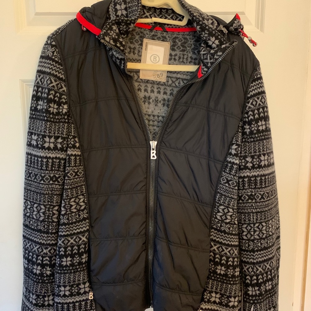 Bogner Zipped Knit Neyla Hoodie - L